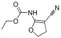 Carbamic  acid,  (3-cyano-4,5-dihydro-2-furanyl)-,  ethyl  ester  (9CI),133036-80-3,结构式