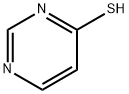 4-Pyrimidinethiol (9CI) Struktur