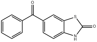 6-benzoylbenzothiazolin-2-one Struktur