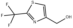 [2-(Trifluoromethyl)-1,3-thiazol-4-yl]methanol Structure
