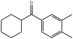 环己基(3,4-二甲基苯基)甲酮,133047-84-4,结构式