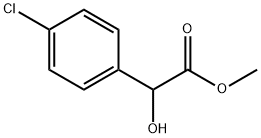 Methyl (4-chlorophenyl)(hydroxy)acetate Structure