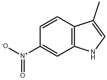 3-甲基-6-硝基-1H-吲哚,133053-76-6,结构式