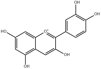 花青色素 结构式