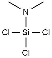 Silanamine, 1,1,1-trichloro-N,N-dimethyl- Struktur