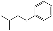 フェニル(2-メチルプロピル)スルフィド 化学構造式