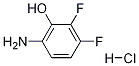 6-氨基-2,3-二氟苯酚盐酸盐,1330750-27-0,结构式