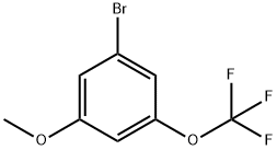 1-Bromo-3-methoxy-5-(trifluoromethoxy)benzene Structure