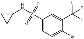 1330750-34-9 4-ブロモ-N-シクロプロピル-3-(トリフルオロメチル)ベンゼンスルホンアミド