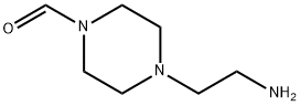 1-Piperazinecarboxaldehyde, 4-(2-aminoethyl)- (9CI) 结构式