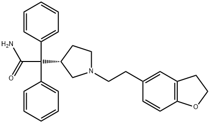 ダリフェナシン 化学構造式