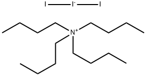 TETRA-N-BUTYLAMMONIUM TRIIODIDE Struktur