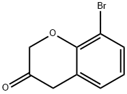 8-Bromo-3-chromanone Struktur