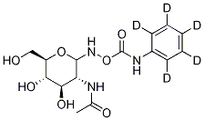 (Z)-O-(2-Acetamido-2-deoxy-D-glucopyranosylidene)amino N-Phenyl-d5-carbamate|(Z)-O-(2-乙酰氨基-2-脱氧-D-吡喃葡萄糖基)氨基N-苯基-D5-氨基甲酸酯