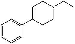 1-ethyl-4-phenyl-1,2,3,6-tetrahydropyridine,13314-63-1,结构式