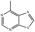 7-Methylthiazolo[5,4-d]pyrimidine 结构式