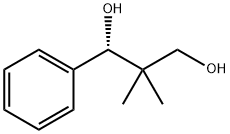 (1S)-2,2-ジメチル-1-フェニルプロパン-1,3-ジオール 化学構造式