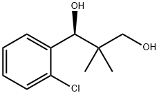 (1S)-1-(2-chlorophenyl)-2,2-dimethylpropane-1,3-diol Structure