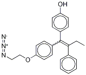 (E/Z)-N,N-DidesMethyl-4-hydroxy TaMoxifen 2'-Azide,1331643-32-3,结构式