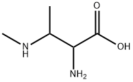 2-amino-3-N-methylaminobutyric acid,13318-97-3,结构式