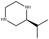 (S)-2-イソプロピルピペラジン 化学構造式