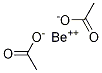 Beryllium Acetate, Basic 化学構造式