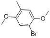 1-溴-2,5-二甲氧基-4-甲基苯,13321-74-9,结构式