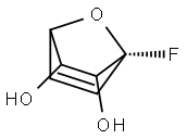 7-Oxabicyclo[2.2.1]hept-5-ene-2,3-diol,1-fluoro-,[1R-(exo,exo)]-(9CI) 化学構造式