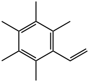 2,3,4,5,6-Pentamethylstyrene Structure