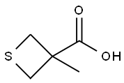 3-METHYLTHIETANE-3-CARBOXYLIC ACID Struktur