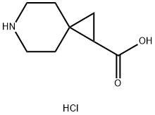 6-アザスピロ[2.5]オクタン-1-カルボン酸塩酸塩 化学構造式