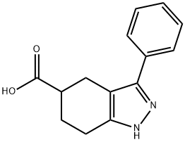 3-페닐-4,5,6,7-테트라하이드로-1H-인다졸-5-카복실산