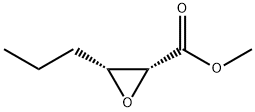 Oxiranecarboxylic acid, 3-propyl-, methyl ester, (2R-cis)- (9CI) Struktur