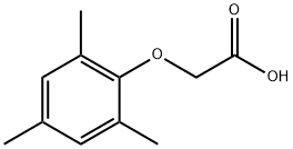 (2,4,6-TRIMETHYL-PHENOXY)-ACETIC ACID,13333-81-8,结构式