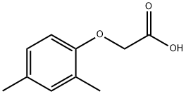 2,4-二甲基苯氧基乙酸, 13334-49-1, 结构式