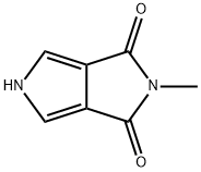 Pyrrolo[3,4-c]pyrrole-1,3(2H,5H)-dione, 2-methyl- (9CI) 化学構造式