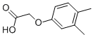 3,4-二甲基苯氧基乙酸,13335-73-4,结构式