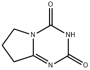 Pyrrolo[1,2-a]-1,3,5-triazine-2,4(3H,6H)-dione, 7,8-dihydro- (9CI) Struktur