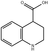 1,2,3,4-テトラヒドロキノリン-4-カルボン酸 化学構造式