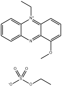 N-ETHYLMETHOXYPHENAZINE ETHOSULFATE, 133395-54-7, 结构式