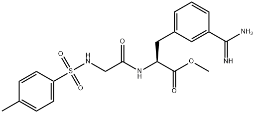 133397-81-6 N(alpha)-tosylglycyl-3-amidinophenylalanine methyl ester