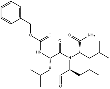 MG115,蛋白酶体抑制剂, 133407-86-0, 结构式