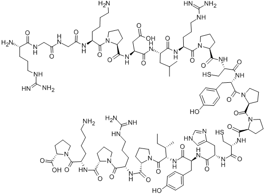 PEPTIDE II OF T WAGLERI VENOM 化学構造式