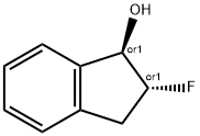 1H-Inden-1-ol,2-fluoro-2,3-dihydro-,trans-(9CI)|