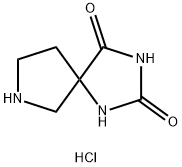 1,3,7-Triazaspiro[4.4]Nonane-2,4-Dione Hydrochloride Structure