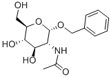 BENZYL 2-ACETAMIDO-2-DEOXY-ALPHA-D-GLUCOPYRANOSIDE Struktur