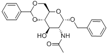 13343-63-0 苄基2 -乙酰氨基- 4 ,6 - O亚苄基- 2 -脱氧-Α- D -葡萄糖苷