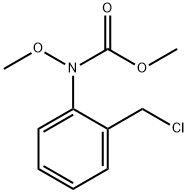 Carbamic acid, N-[2-(chloromethyl)phenyl]-N-methoxy-, methyl ester Structure