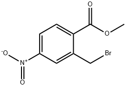 2-(溴甲基)-4-硝基苯甲酸甲酯,133446-99-8,结构式