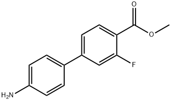 Methyl 4-(4-aminophenyl)-2-fluorobenzoate Structure